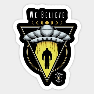 We Believe 3 Sticker